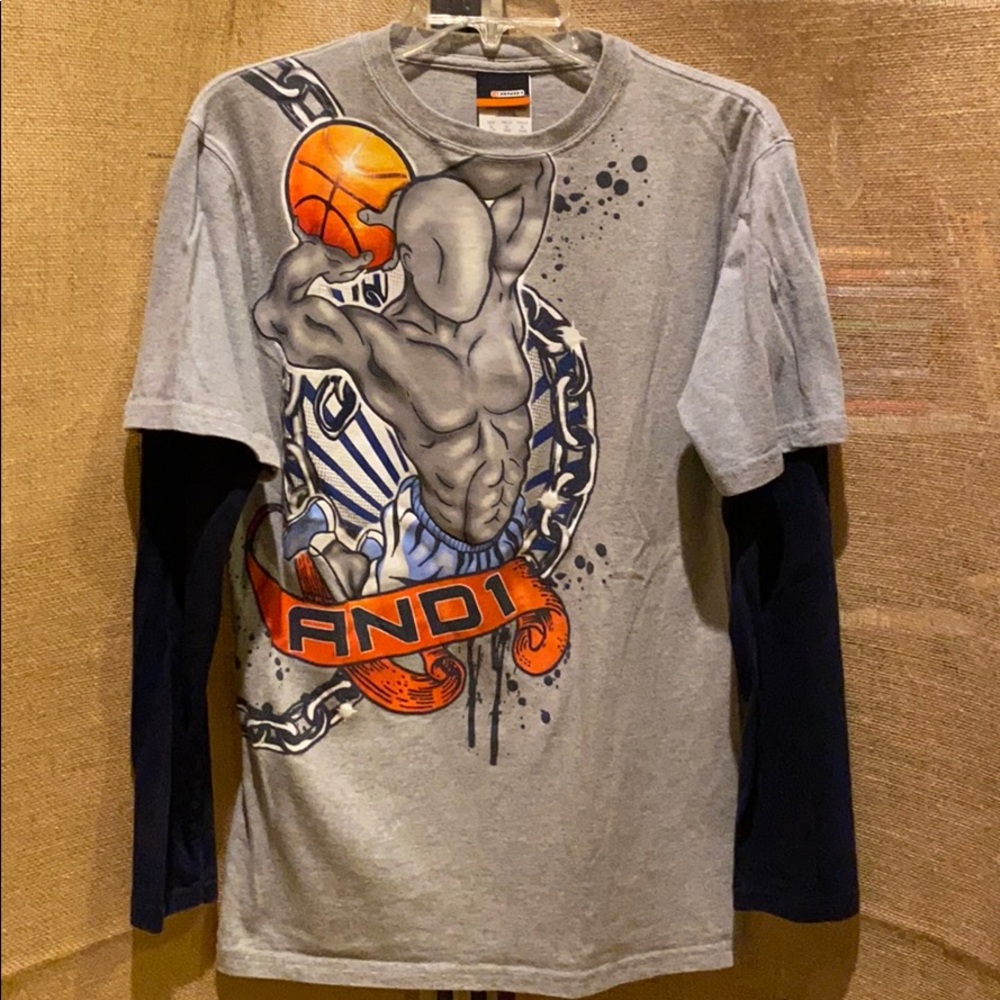 And1 Graphic Vinyl Tee